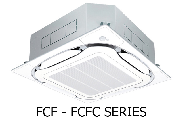 DÀN LẠNH CASSETTE ÂM TRẦN ĐA HƯỚNG THỔI SKY AIR - FCF, FCFC SERIES